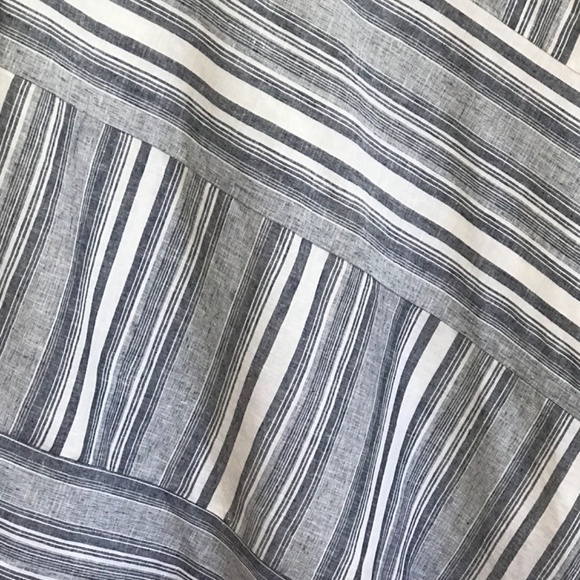 SOFT SURROUNDINGS Sonja Dress Midi Shift Blue White Women’s Size XL Size 18 1X - Picture 4 of 16